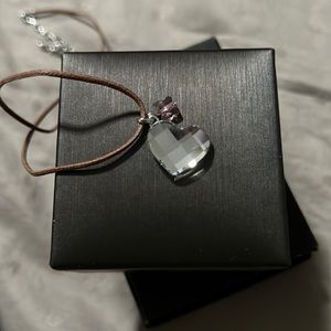 Swarovski heart necklace